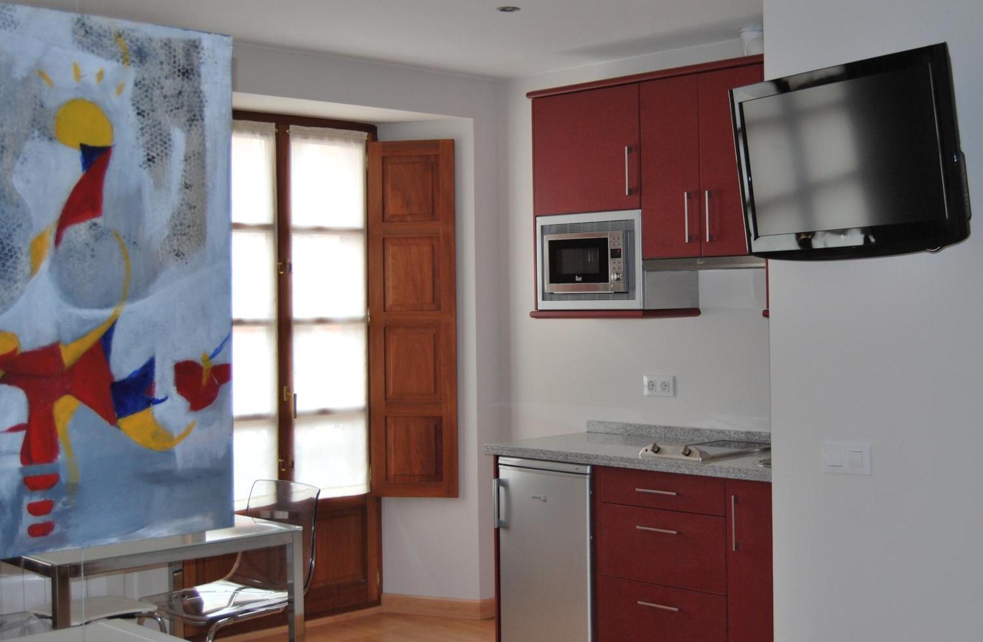 Apartamentos Plaza Mayor 라네스 외부 사진