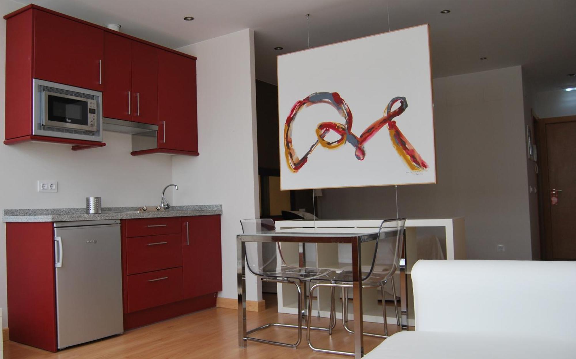 Apartamentos Plaza Mayor 라네스 외부 사진